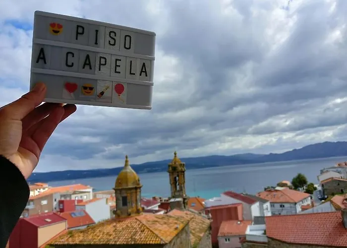 Piso A Capela Con Vistas Al Mar Finisterre