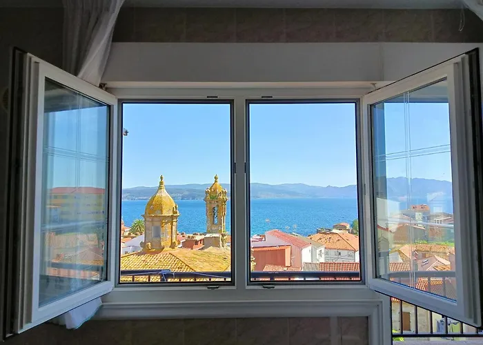 Piso A Capela Con Vistas Al Mar Apartman Finisterre